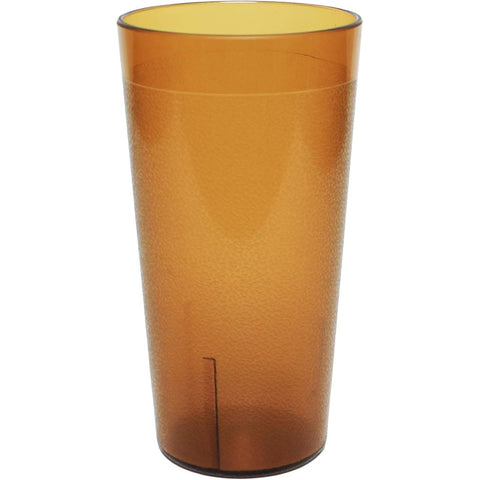 Thunder Group PLTHTB020A 20 oz Amber Plastic Tumbler