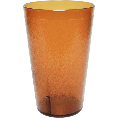Thunder Group PLTHTB032A 32 oz Amber Plastic Tumbler