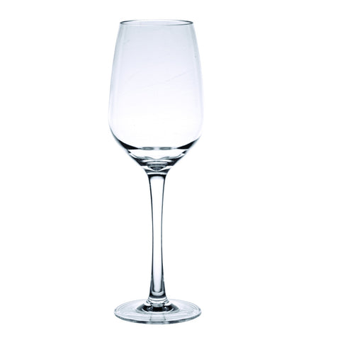 Thunder Group PLTHWG014RC 14 oz. Clear Polycarbonate Red Wine Glass