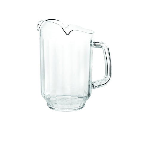 Thunder Group PLWP032CL 32 oz Three Spout Clear Polycarbonate Water Pitcher