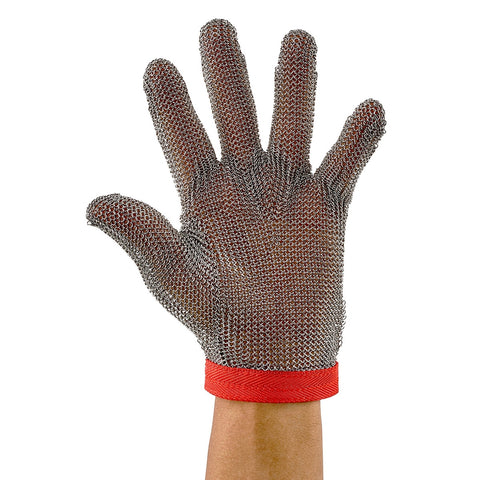 Winco PMG-1M Medium Stainless Steel Protective Mesh Glove, A9 Cut Resistance