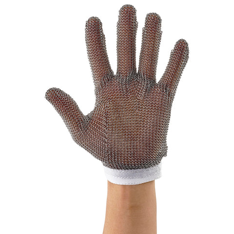 Winco PMG-1S Stainless Steel Protective Mesh Cut Resistant Glove, Small