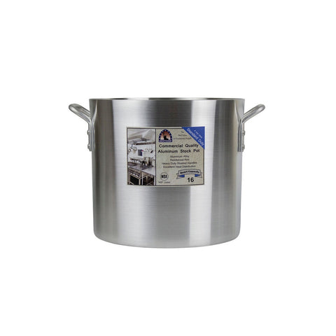 Libertyware POT16 16 Qt. Standard Duty Aluminum Stock Pot