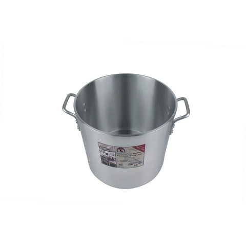 Libertyware POT20H 20 Qt. Heavy-Duty Aluminum Stock Pot