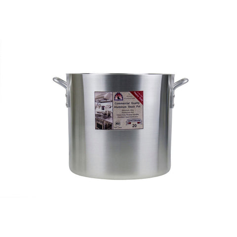Libertyware POT20H 20 Qt. Heavy-Duty Aluminum Stock Pot