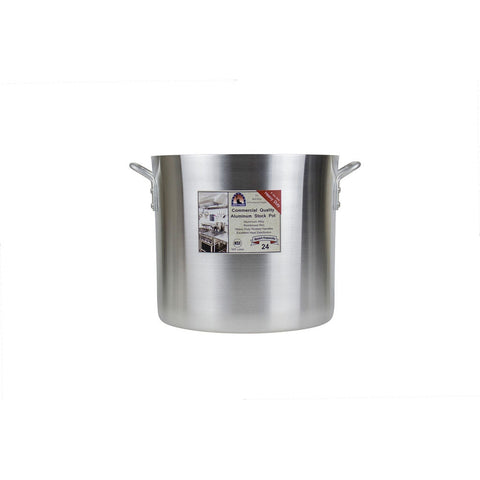 Libertyware POT24H 24 Quart Heavy Duty Aluminum Stock Pot