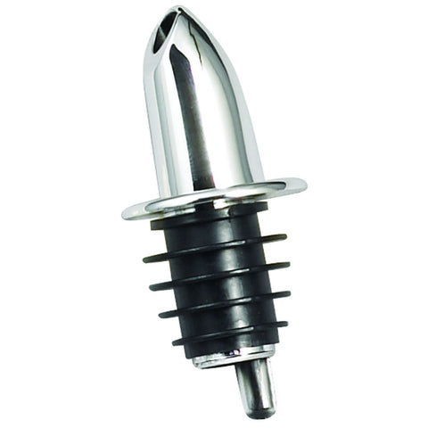 Winco PP-NC Classic Chrome Fast Flow Pourer, No Collar