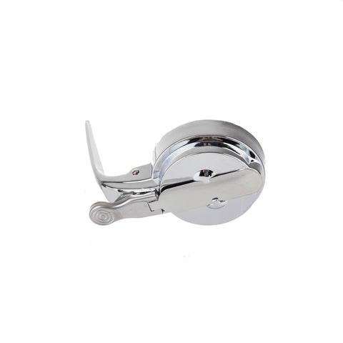 Tablecraft PP410 10 oz Teardrop Syrup Dispenser with Chrome-Plated Metal Top