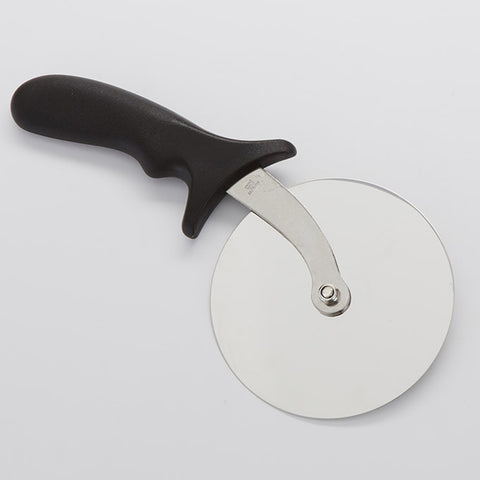 American Metalcraft PPC5 5" Stainless Steel Pizza Cutter with Black Plastic Handle