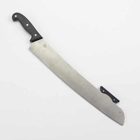American Metalcraft PPK17 18" Stainless Steel Rocker Pizza Knife with POM Double Handle
