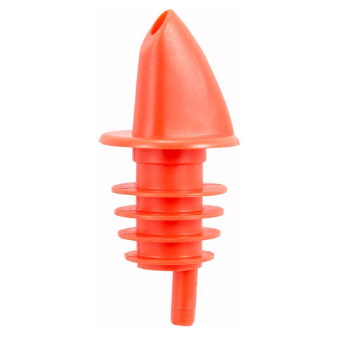 Winco PPR-2R Free Flow Liquor Pourer, Red