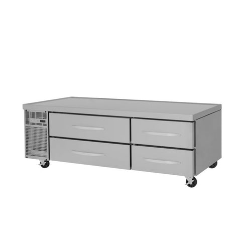 Turbo Air PRCBE-72R-N 72" PRO Series Refrigerated Chef Base with 4 Drawers