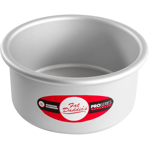 Fat Daddio's PRD-63 ProSeries 6" x 3" Round Anodized Aluminum Cake Pan