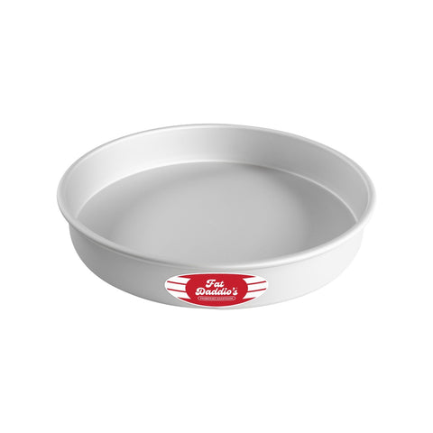 Fat Daddio's PRD-74 ProSeries 7" x 4" Round Anodized Aluminum Straight Sided Cake Pan