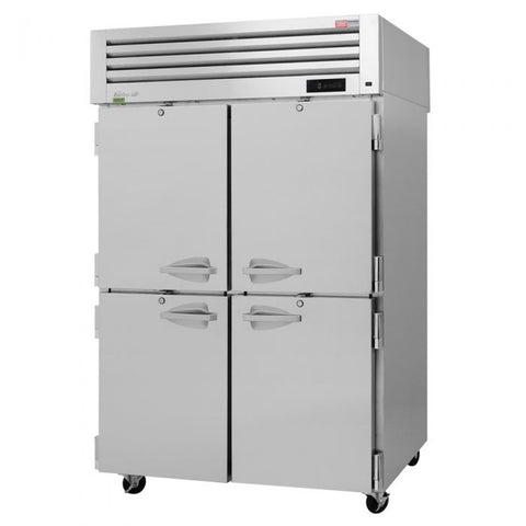 Turbo Air PRO-50-4F-N(-AL) Two-Section Solid Half-Door Reach-In Freezer