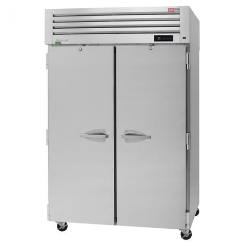 Turbo Air PRO-50R-N Two-Section Solid Door Reach-In Refrigerator, 47.73 Cu. Ft.