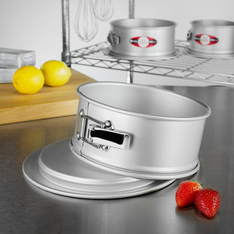 Fat Daddio's PSF-63 ProSeries 6 x 3 Inch Anodized Aluminum Springform Cake Pan