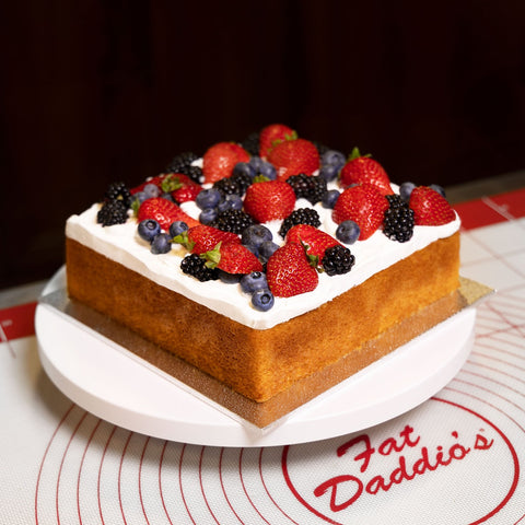 Fat Daddio's PSQ-662 ProSeries 6x6x2 Square Anodized Aluminum Cake Pan