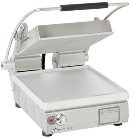 Star Mfg. PST14 Pro-Max 14 in Two-Sided Panini Grill, Smooth Aluminum Platens, 120V