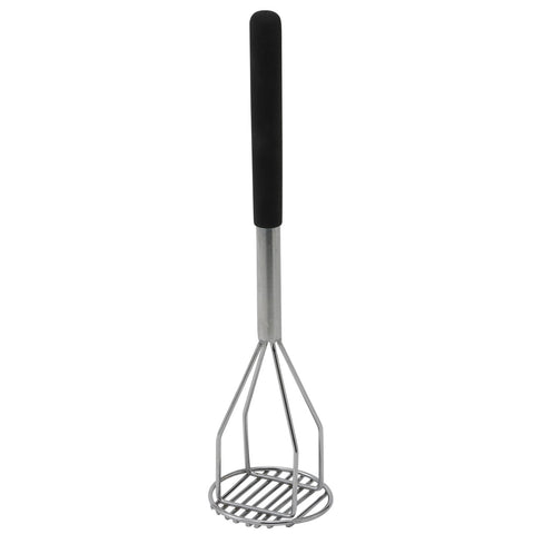 Winco PTMP-18R 4" Round Potato Masher with Polypropylene Handle