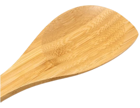 12" Bamboo Pointed Spoon - EACH