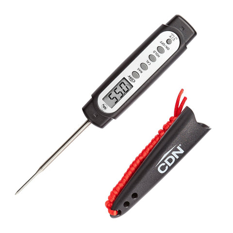 CDN Q2-450X ProAccurate Heavy Duty Thin Tip Digital Pocket Probe Thermometer