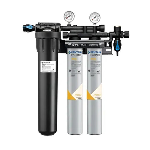 Everpure QC7I PF TWIN 7FC5 Water Filtration System for Fountain and Beverage Machines