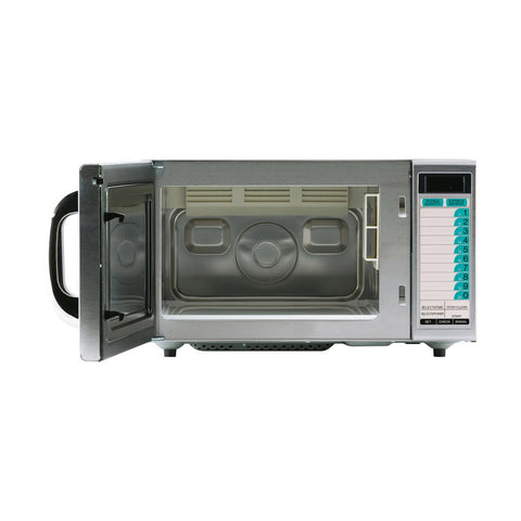 Sharp R-21LTF Medium-Duty Commercial Microwave Oven, 1000W, 1.0 cu ft