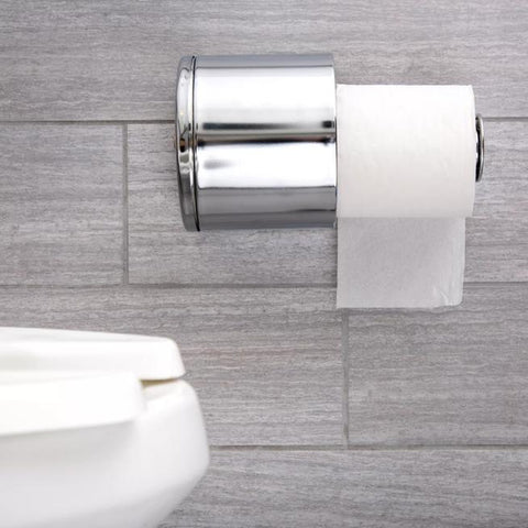 CFS Brands R1500XC Covered Reserve Roll Tissue Dispenser, Chrome