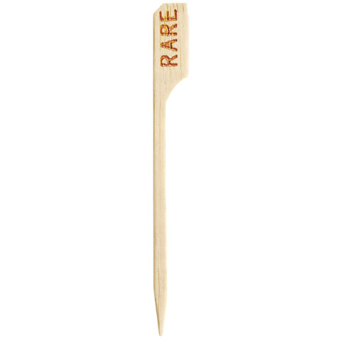 TableCraft RARE Bamboo Rare Meat Marker Pick