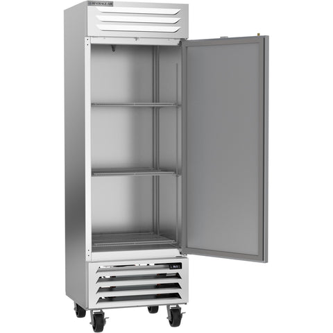 Beverage-Air RB19HC-1S Vista Series 27" One-Section Solid Door Reach-In Refrigerator