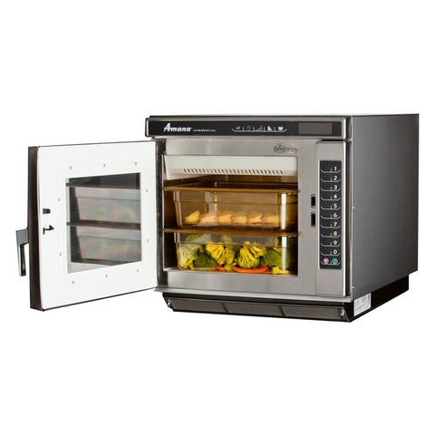 Amana RC22S2 2200W Commercial Compact Microwave Oven, 208/240V