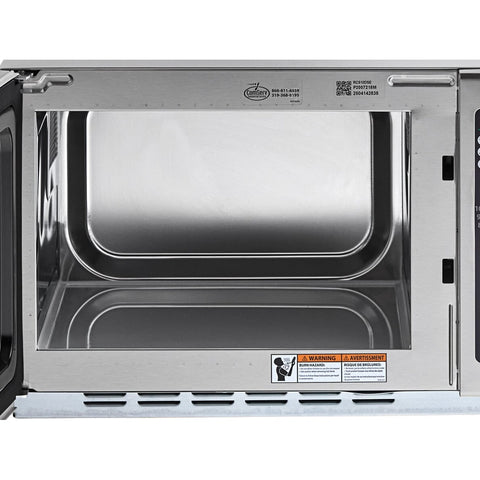 ACP - Amana RCS10DSE Commercial Microwave Oven, 1.2 cu ft, 1000W, Stainless Steel, Dial Controls, 120V