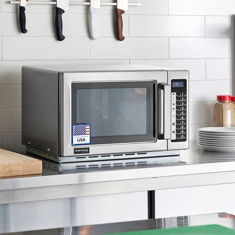 Amana ACP RCS10TS Stackable Commercial Microwave Oven, 1000W, 120V
