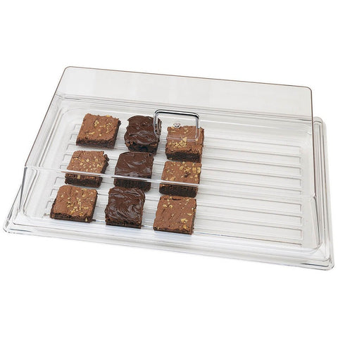 Cambro RD1220CW135 Camwear Rectangular Display Cover, Clear, 12" x 20"