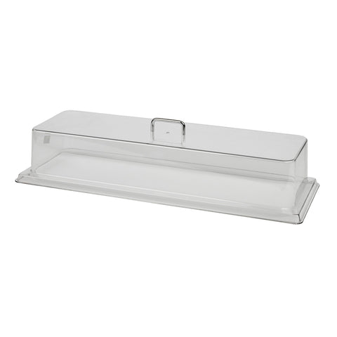 Cambro RD926CW135 Rectangular Display Cover 9x26 Clear/Chrome