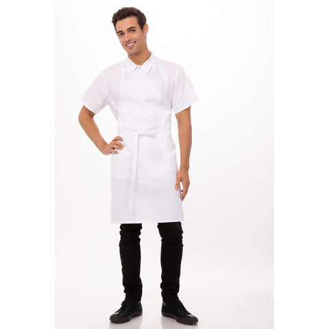 Chef Works REAPKBLK0 Unisex Bib Apron (APK)