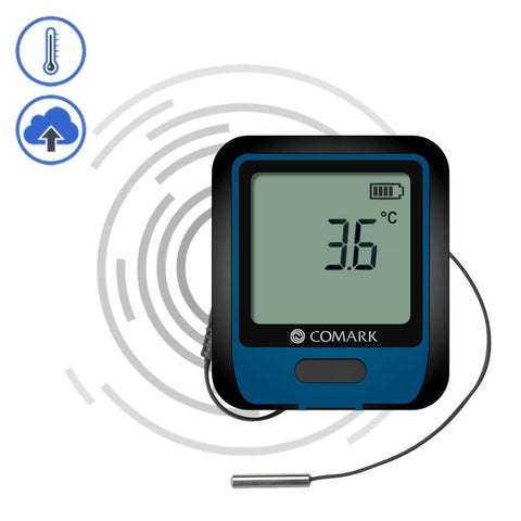 Comark Instruments RF312-TP Diligence WiFi Temperature Data Logger with Thermistor Probe