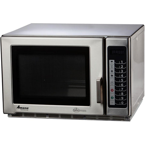 ACP-Amana RFS18TS Commercial Microwave Oven, 1.2 cu ft, 1800W, Touch Pad, 208-240V