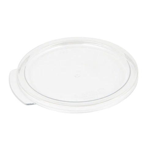 Cambro RFSCWC1135 Camwear Round Cover, Clear, 1 Qt