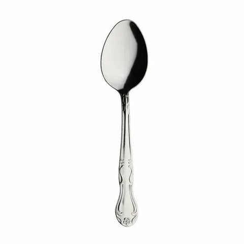 Libertyware RL4 Rosa Linda 7-Inch Dessert Spoon, 18/0 Stainless Steel, Vibro Finish
