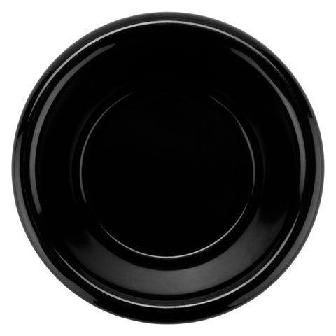 G.E.T. Enterprises RM-387-BK 2 oz. Black Fluted Melamine Ramekin