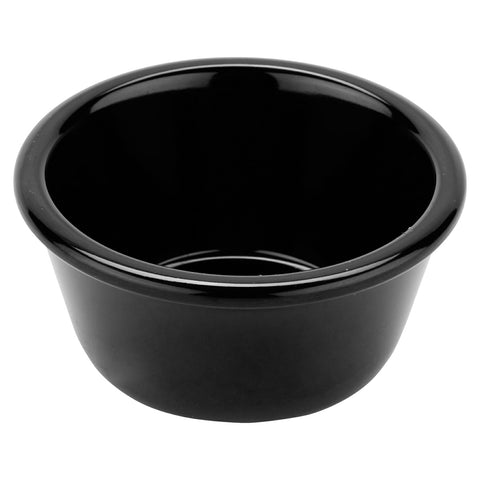 GET Enterprises RM-388-BK 3 oz. Black Melamine Ramekin