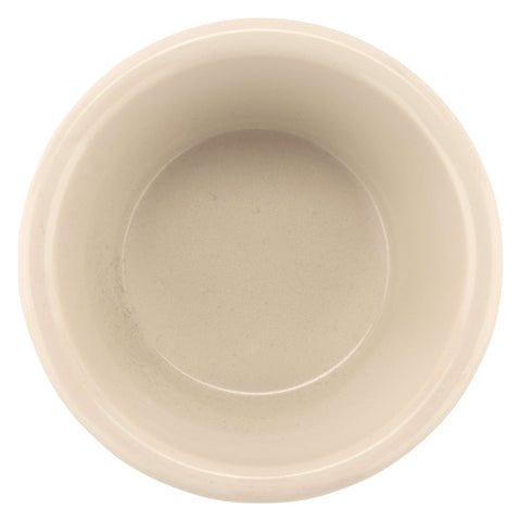 G.E.T. Enterprises RM-389-IV 3 oz. Ivory Fluted Melamine Ramekin