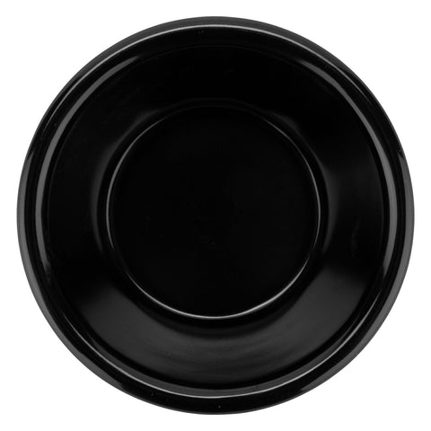 G.E.T. Enterprises RM-400-BK 4 oz. Black Smooth Melamine Ramekin