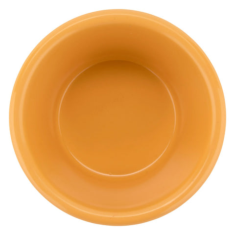 GET Enterprises RM-400-TY Tropical Yellow Smooth Melamine Ramekin 4 oz.