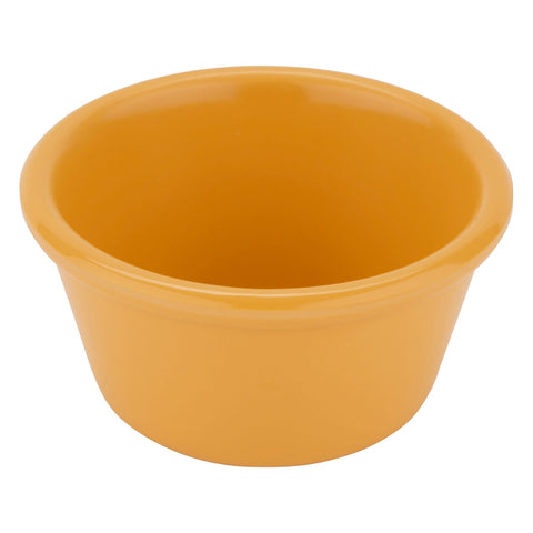 GET Enterprises RM-400-TY Tropical Yellow Smooth Melamine Ramekin 4 oz.