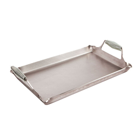 Rocky Mountain Cookware RM1320-8 2-Burner Commercial/Outfitter Lift-Off Griddle, 13" x 20"