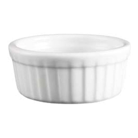 Vertex China RMK-2-P Market Buffet Fluted Ramekin 2 oz.