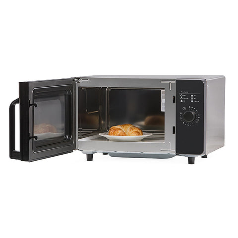 Amana RMS10DSA Commercial Countertop Microwave Oven, 0.8 cu ft, 1000W, Dial Controls, 120V